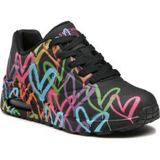 Skechers Uno Highlight Love W - Black/Multi