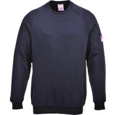 Work Jackets Portwest Flame Resistant Anti-Static Long Sleeve Sweatshirt