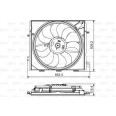 Ventilator Motorkøling 696873