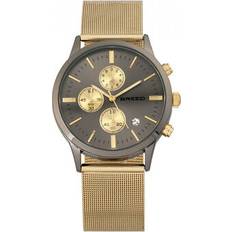 Breed espinosa chronograph mesh gold w/ date gunmetal