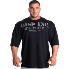 Gasp Iron Thermal Tee - Asphalt/Musta