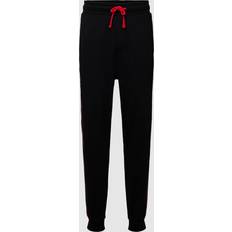 HUGO BOSS Men Trousers HUGO BOSS Boss Sporty Tapered Jogging Bottoms Black