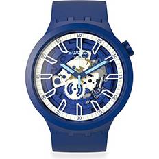 Swatch Watches Swatch Blue & White SB01N102