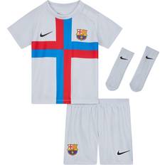 Nike Football Kits Nike FC Barcelona Third Minikit 2022/2023 Babies Grey