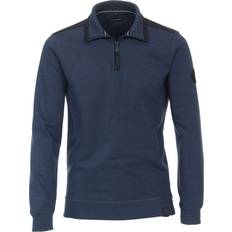 Casamoda Half Zip Sweater Dark Indigo Dark Blue Blue