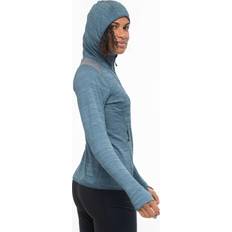 Bergans Outerwear Bergans Outdoor Hoodie Rabot Active Mid Hood Jacket Women Orion Blue