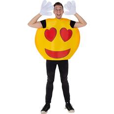 Dress Up America Smiley Heart Emoji Costume