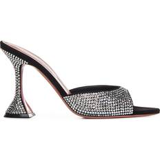 43 Tacchi e Décolleté Amina Muaddi Caroline black crystal mules