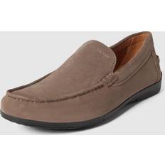 Grå - Herre Lave sko Geox Siron Suede Leather Loafers