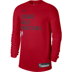 Nike Chicago Bulls Practice Dri-FIT NBA-Longsleeve für Herren Rot