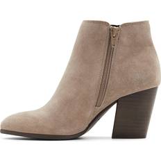 Aldo Ankle Boots Aldo Blanka Bootie Women's Grey Suede Boots Bootie