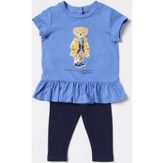 Polo Ralph Lauren Set Bluse und Leggings 310904084001 Blau Regular Fit