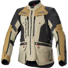 Pro jacket Alpinestars Bogotá Pro Drystar Jacket - Schwarz/Beige/Hellbraun