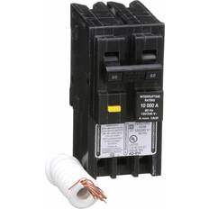 Circuit Breakers Square D Homeline 50 Amp 2-Pole GFCI Circuit Breaker