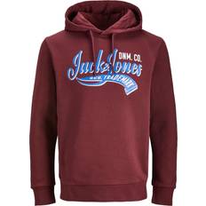 Recht - Vrouw Truien Jack & Jones Hoodie - Rood