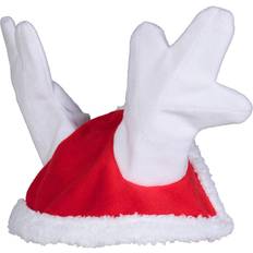 Red Hats Horze Santa Reindeer Cap Red