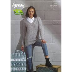 Wendy Recycled Oversized Sweater Pattern 7001