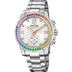 Jaguar Analog Modell Fru Ace.ESF.SilverRainbow. Brand J980/4, Silver