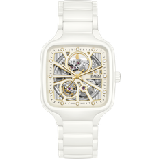 Unisex - White Wrist Watches Rado True Square Open Heart (R27073702)