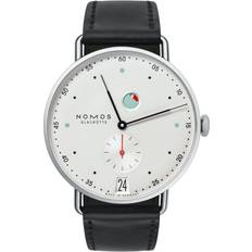 Metro Datum Gangreserve Sapphire Crystal White
