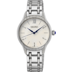 Seiko Damen-Uhr Quarz Edelstahl mit Edelstahlband SRZ543P1