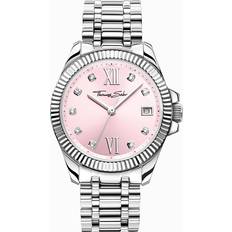 Thomas Sabo Wrist Watches Thomas Sabo Divine Pink White Stones Silver-Coloured WA0401-201-204