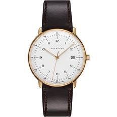 Junghans Mies Rannekellot Junghans Max Bill 41/7872.02 38 mm Analoginen Kvartsi Safiirilasi