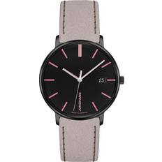 Junghans Herren Armbanduhren Junghans 047/4256.00 Form Grau/Schwarz