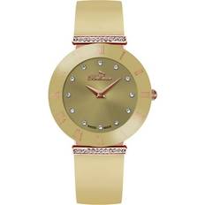 Gul Armbandsur Bellevue Brands Damklocka Bellevue E.105 Ø 33 mm
