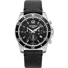 Roamer Klockor Roamer Nautic Chrono 100 862837 Läder Analogt Kvartsur