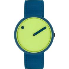 Picto Unisex Armbåndsure Picto Paradise green med deep blue 40 mm