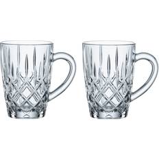 Cristal Vasos de café con leche Nachtmann 2 Vasos Coffee Noblesse Barista 34.7 cl Clear Vaso de café con leche