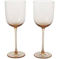 ferm LIVING Guest red Red Wine Glass