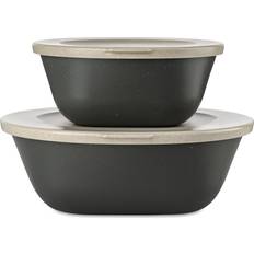 Koziol Connect Kopenhagen Bowl with Lid Set of 2 Kitchen Container