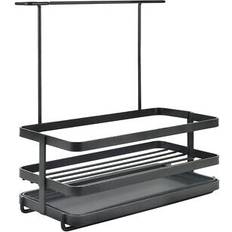 Negro Escurridores de Platos Metaltex Tokyo Lava Organizador Fregadero Con Barra Touch Therm - 110 cm Escurridor de Platos