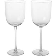 Ferm Living Host Red Wine Glasses Set of 2 in Clear Calice da Vino