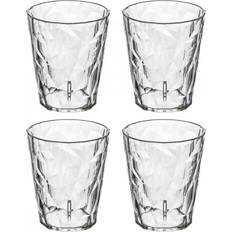 Plastique Verres Koziol Club No.1 À Boire Plastique 25 cl Lot De 4 Cristal Transparent Verre