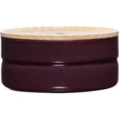 Emalje Køkkenopbevaring Riess Management Storage Can 0.65 L Dark Aubergine Kitchen Container