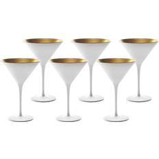 Metal Vinglas Stölzle Lausitz Glas Elements Cocktail 24 cl Hvid/Guld Hvidvinsglas 6stk