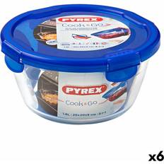 Blue Food Containers Pyrex Hermetisch Cook & Go 20 X Brotdose