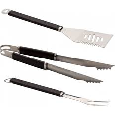 Noir Ustensiles de Barbecue Char-Broil Lot 3 Pour Spatule Pince Fourchette Ustensiles de Barbecue