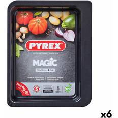 Gul Ovnfaste fade Pyrex Magic Rektangulær Ovnfast fad