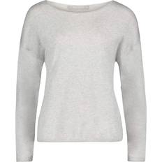 Short Jumpers Betty & Co Long Sleeved Jumper Silver