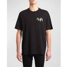 Staggered Logo T-shirt - Sort