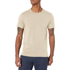 Guess Hombre Camisetas Guess Camiseta bordada Classic Pima - Beige