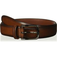 Men - Wool Belts Perry Ellis Portfolio Park Ave Men's Dress Belt - Avenue Brown