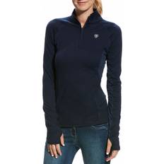 Ariat Women T-shirts Ariat Lowell 2.0 1/4 Zip Navy Smartpak