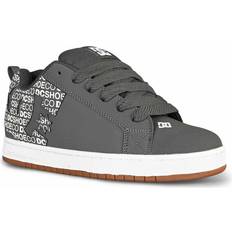 DC Shoes Court Graffik sneakers för män, Mörkgrå vit