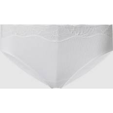 Hanro Lace Delight High-Cut Seamless Briefs WHITE