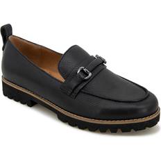 Buckle Loafers Gentle Souls by Kenneth Cole Damen Eugene Lug Bit Slipper, Schwarz 1